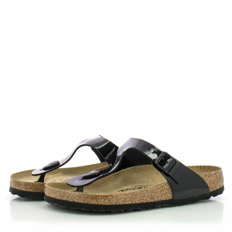 Дамски Чехли Комфорт BIRKENSTOCK - 43661 GIZEH BLACK - Image 5