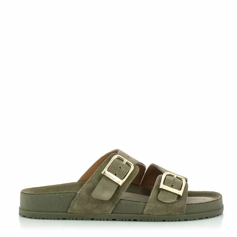 Дамски Чехли Комфорт TAMARIS - 1-27500-44-722 OLIVE