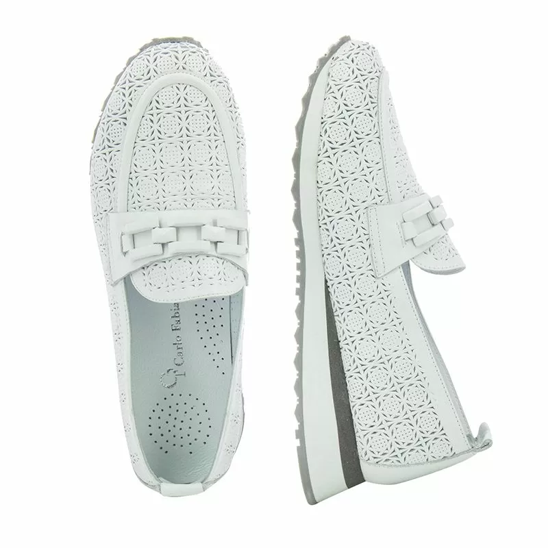 Дамски Ежедневни CARLO FABIANI - 420.1932  R02 WHITE