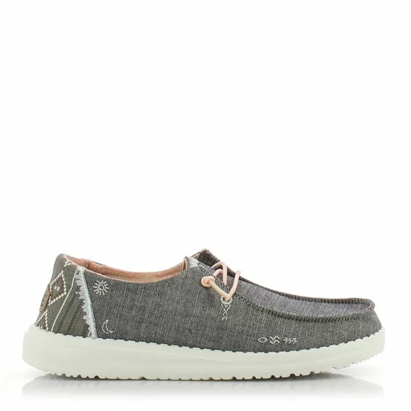 Дамски Ежедневни HEY DUDE - 40054-030 WENDY BOHO GREY