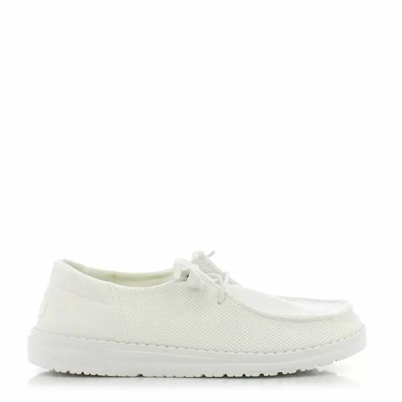 Дамски Ежедневни HEY DUDE - 40065-100 WENDY FUNK MONO WHITE