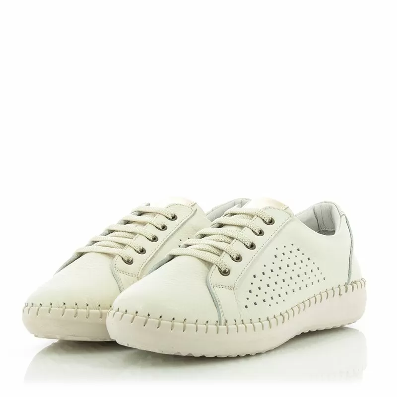 Дамски Ежедневни VERONELA - 165.2061 WHITE/MTLC GOLD - Image 5