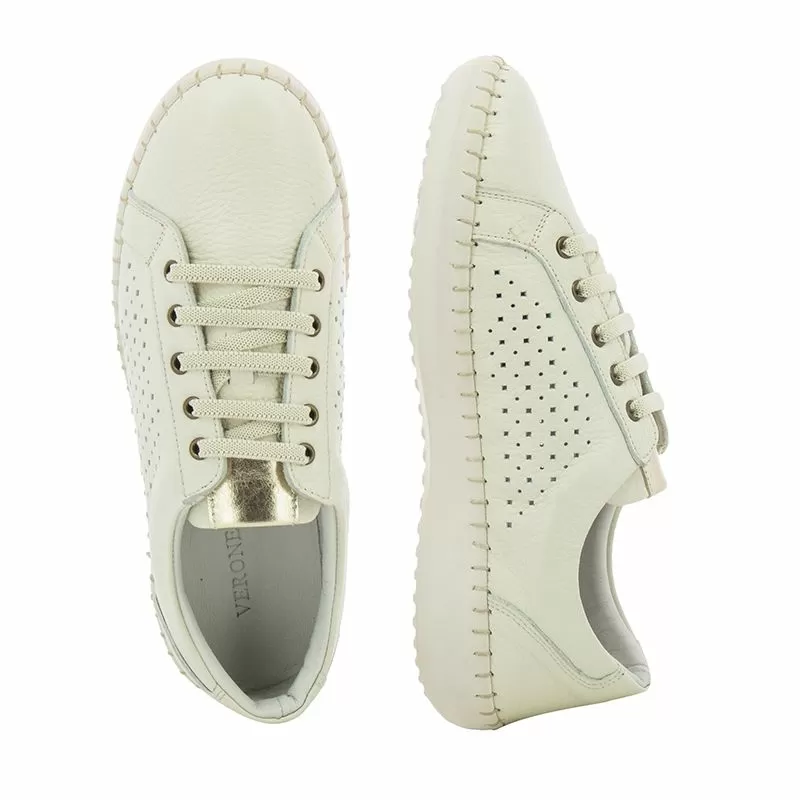 Дамски Ежедневни VERONELA - 165.2061 WHITE/MTLC GOLD