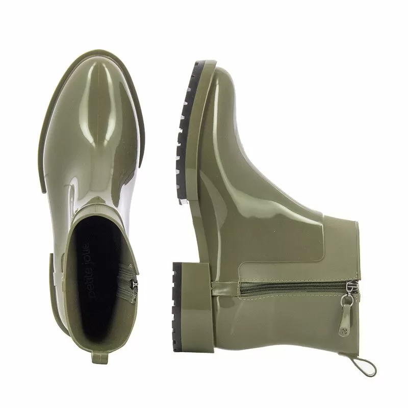 Дамски Гумени Боти PETITE JOLIE - PJ6649 J-LASTIC OLIVE/BLACK