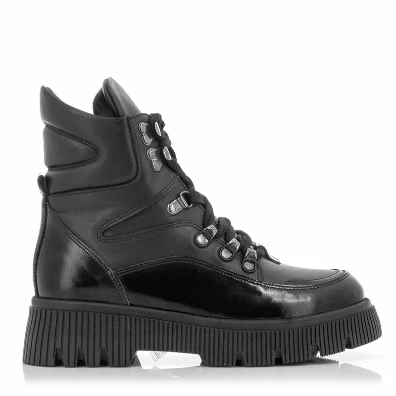 Дамски Кубинки CARLO FABIANI - 109410 BLACK - Image 5