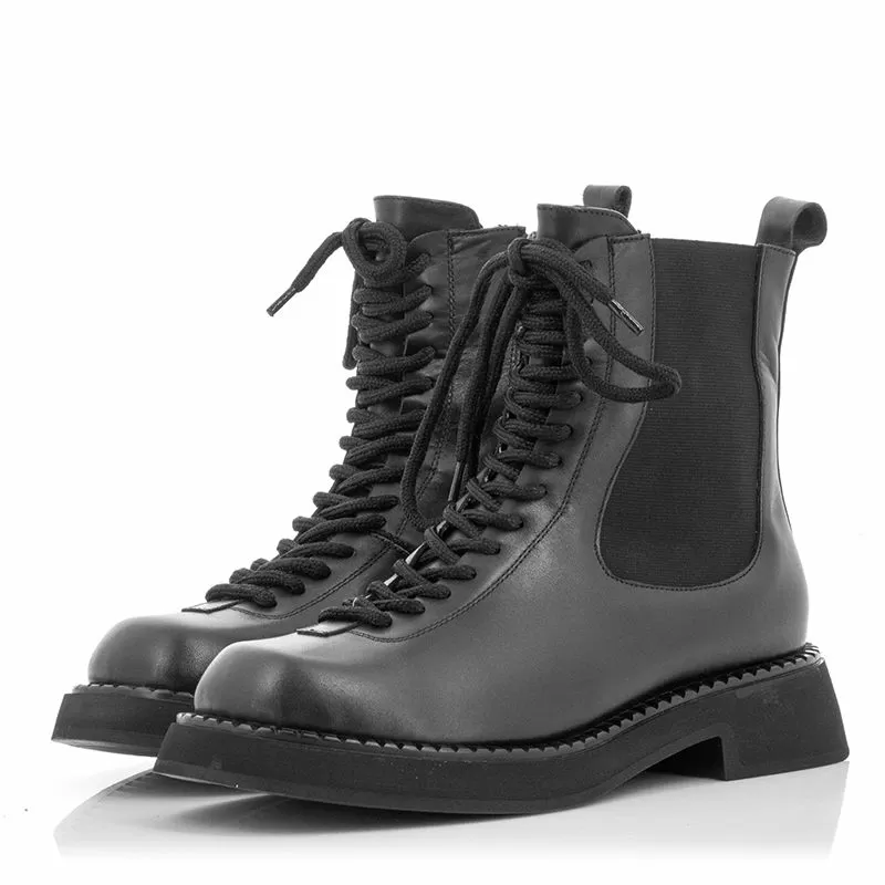 Дамски Кубинки CARLO FABIANI - 2388 URBANISTA BLACK - Image 5