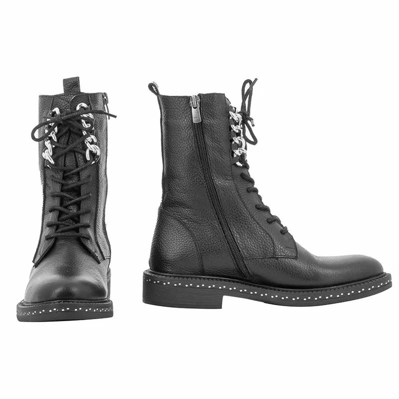 Дамски Кубинки CARLO FABIANI - 247-8302 BLACK