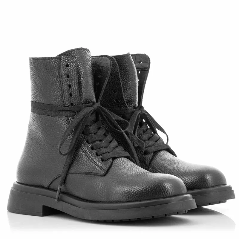 Дамски Кубинки CARLO FABIANI - 247-8304 BLACK - Image 5