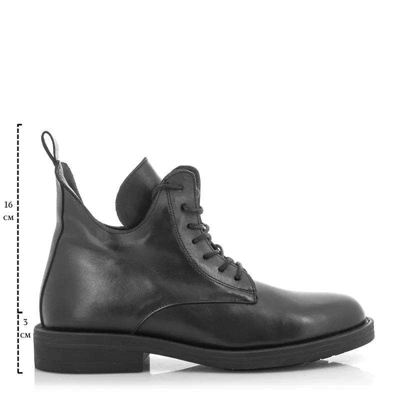 Дамски Кубинки CARLO FABIANI - 247-8455 BLACK LEATHER - Image 6