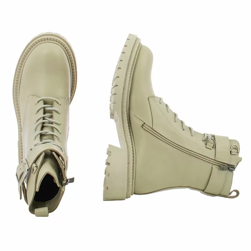 Дамски Кубинки CARLO FABIANI - 247-8473 BEIGE