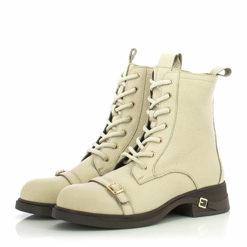 Дамски Кубинки CARLO FABIANI - 393-9512 WHITE - Image 5