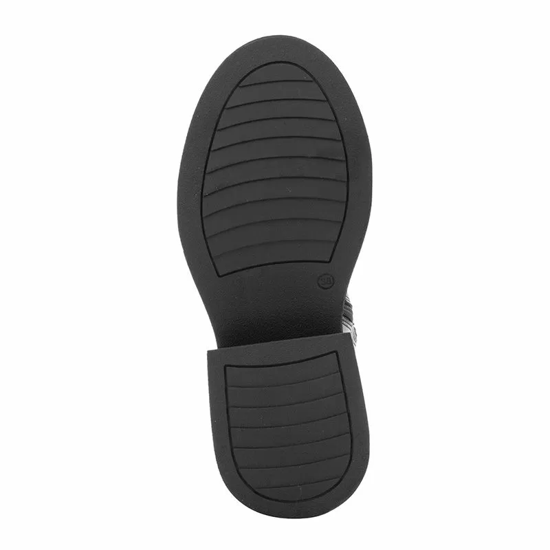 Дамски Кубинки CARLO FABIANI - 99 CRAZY HI BLACK