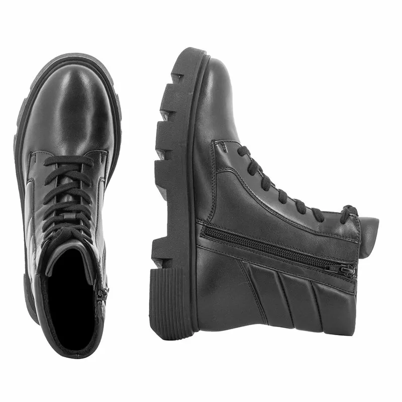 Дамски Кубинки GEOX - D46UAG D VILDE BLACK - Image 5