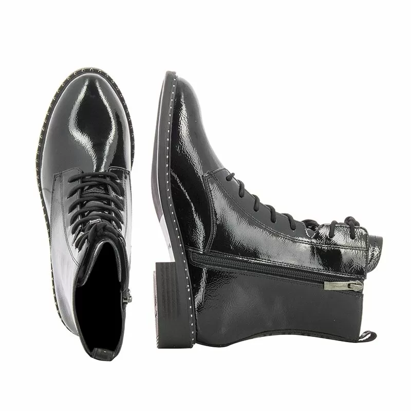 Дамски Кубинки  TAMARIS - 1-25102-41 018 BLACK PATENT