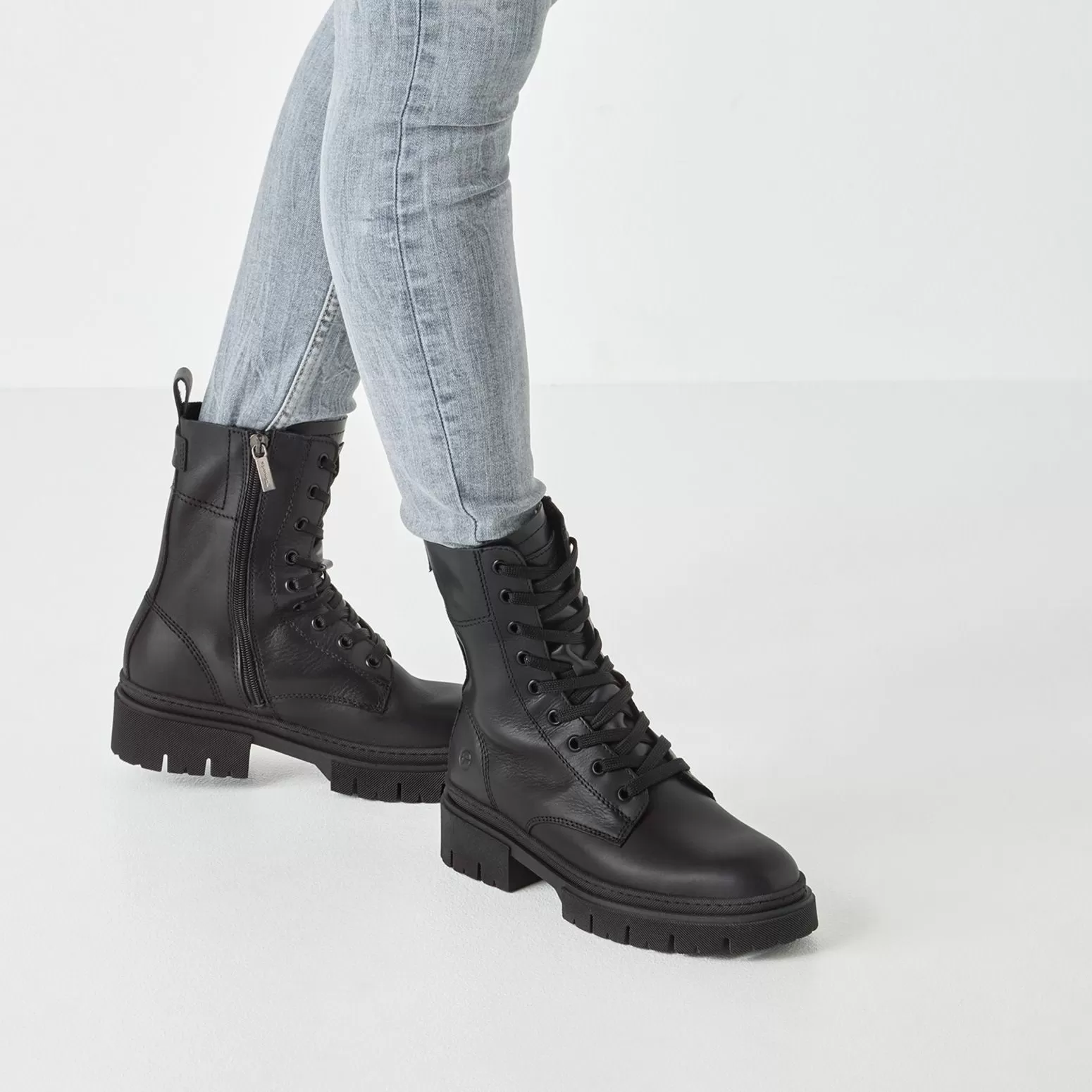 Дамски Кубинки TAMARIS - 1-25213-43-001 BLACK - Image 6