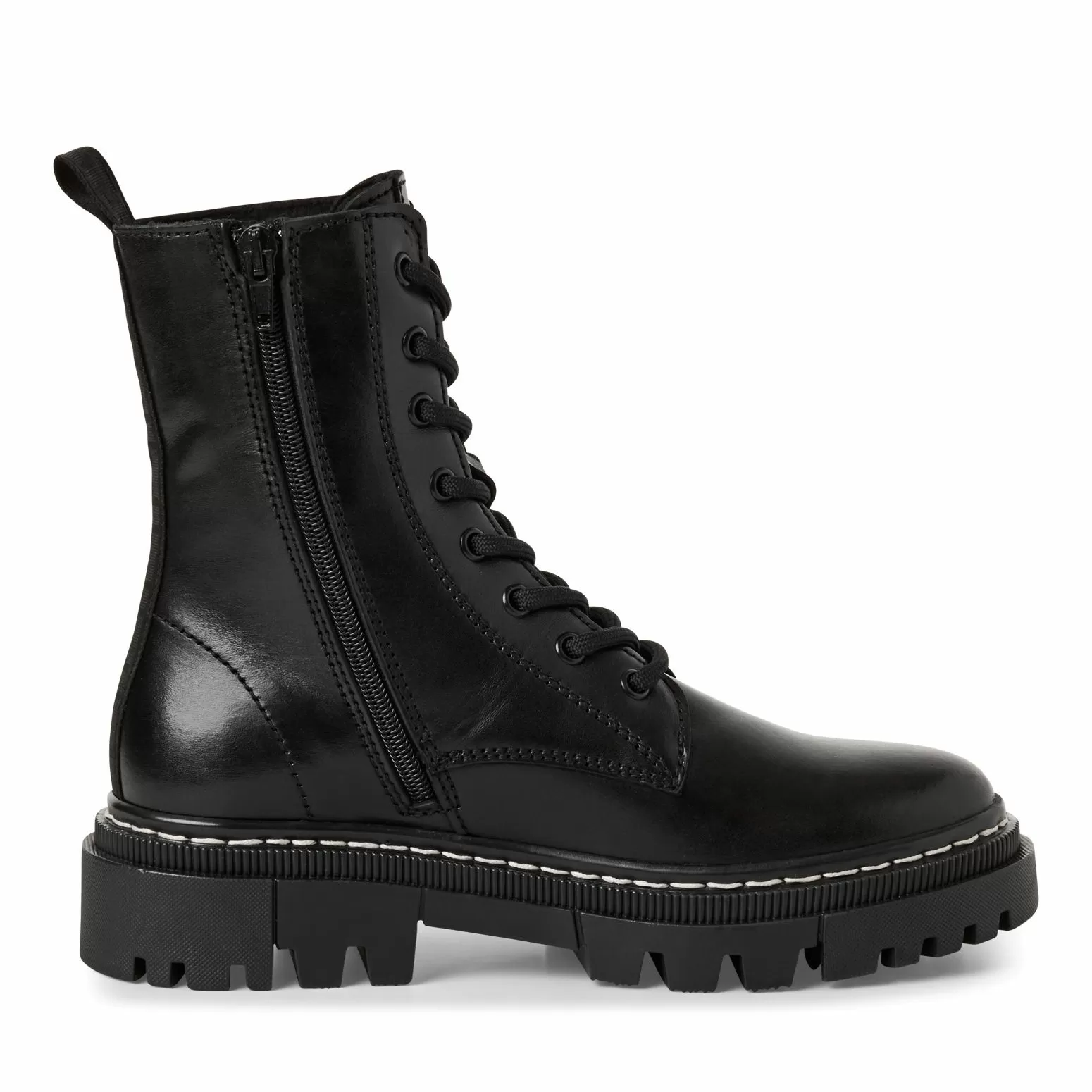 Дамски Кубинки TAMARIS - 1-25276-41-003 BLACK LEATHER