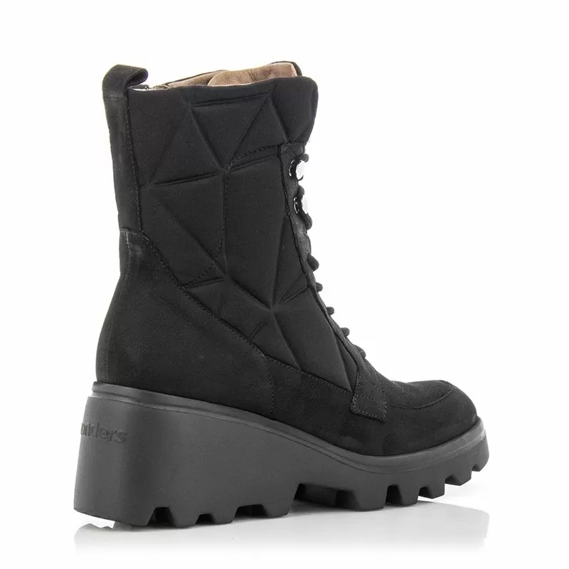 Дамски Кубинки WONDERS - G-7004 SILVER NEGRO/NEGRO - Image 5