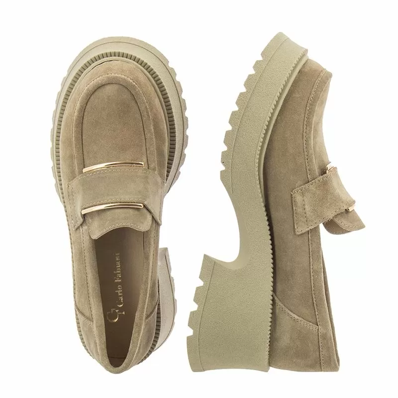 Дамски Лоуфър CARLO FABIANI - 252-33604 BEIGE