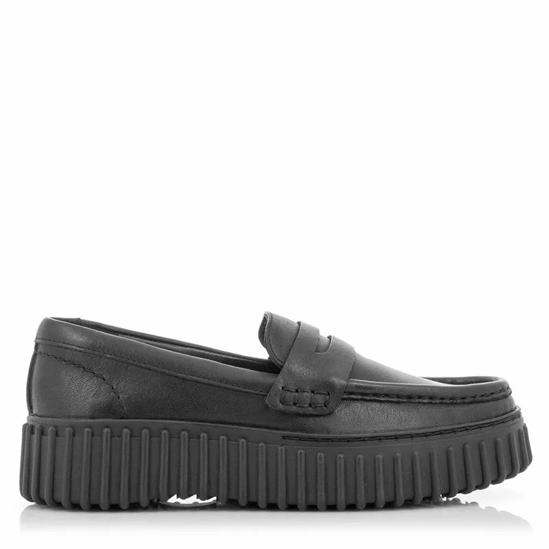 Дамски Лоуфър CLARKS - 26174870 TORHILL PENNY BLACK