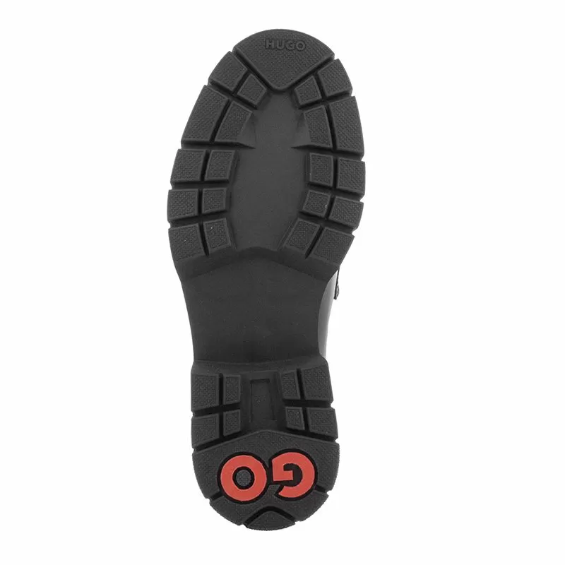 Дамски Лоуфър HUGO - 50529834 KRIS LOAFER BRPU BLACK