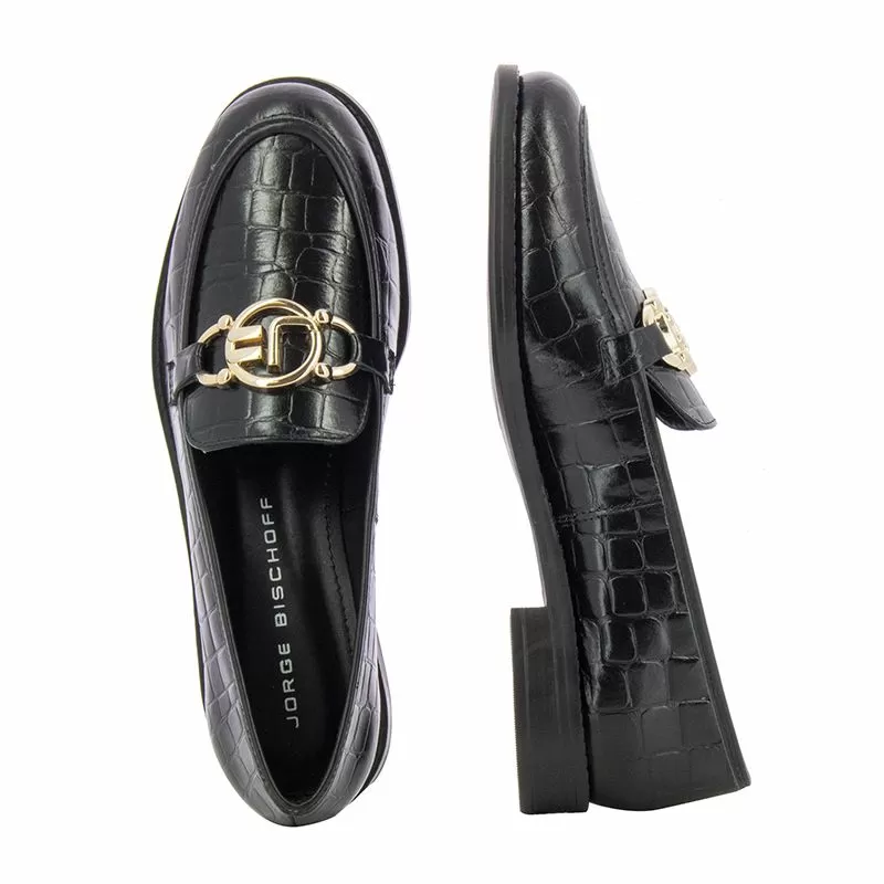 Дамски лоуфър JORGE BISCHOFF - J18524001001 FRESH PRETO - Image 5