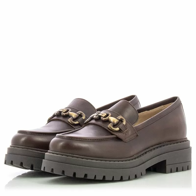 Дамски Лоуфър NERO GIARDINI - I411410D BEIGE - Image 5