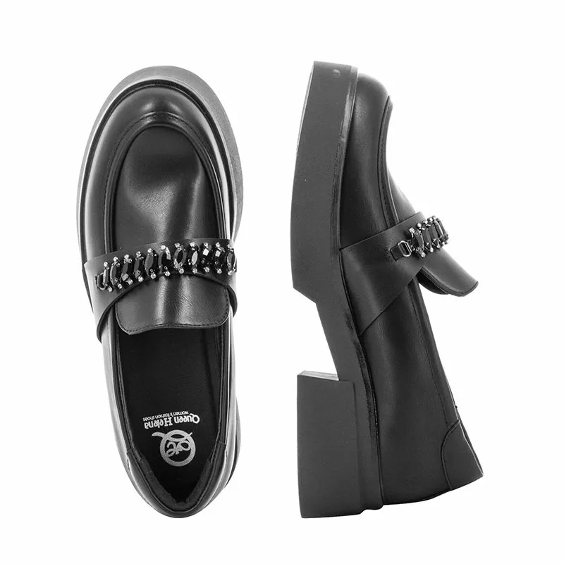 Дамски Лоуфър  QUEEN HELENA - X29-42-BLACK