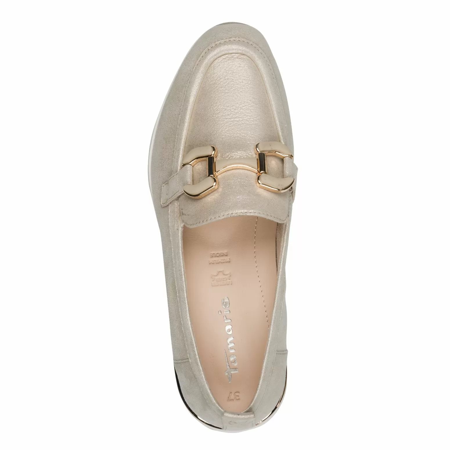 Дамски Лоуфър TAMARIS - 1-24705-46-179 CHAMPAGNE - Image 5