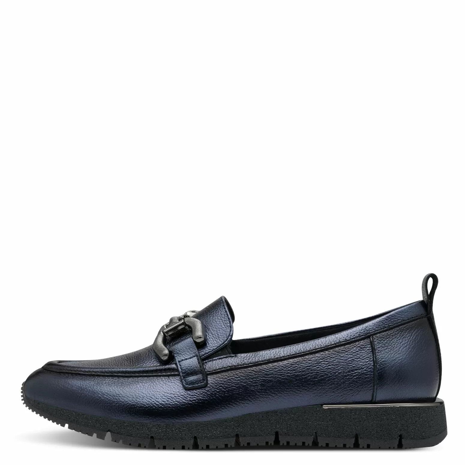 Дамски Лоуфър TAMARIS - 1-24711-42-824 NAVY METALLIC