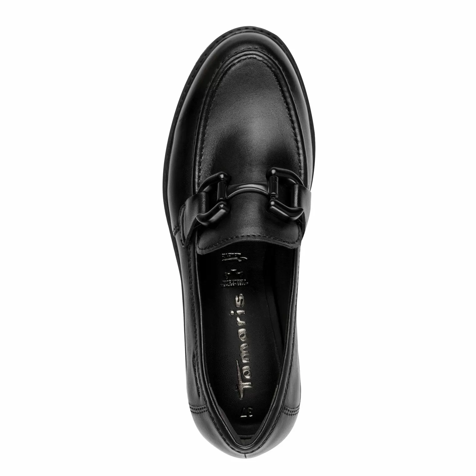 Дамски Лоуфър TAMARIS - 1-24733-45-003 BLACK LEATHER - Image 5