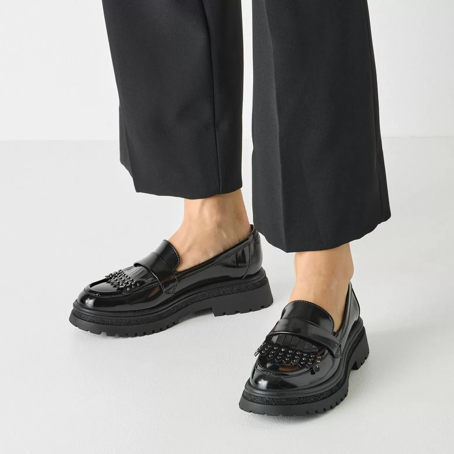 Дамски Лоуфър TAMARIS - 1-24764-45-001 BLACK - Image 7