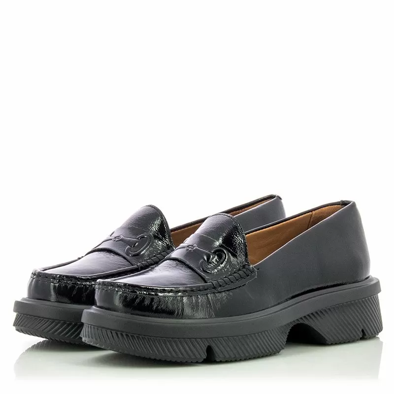 Дамски Лоуфър WIRTH - 81024 MONTINI NAPPALACK PRETO - Image 5