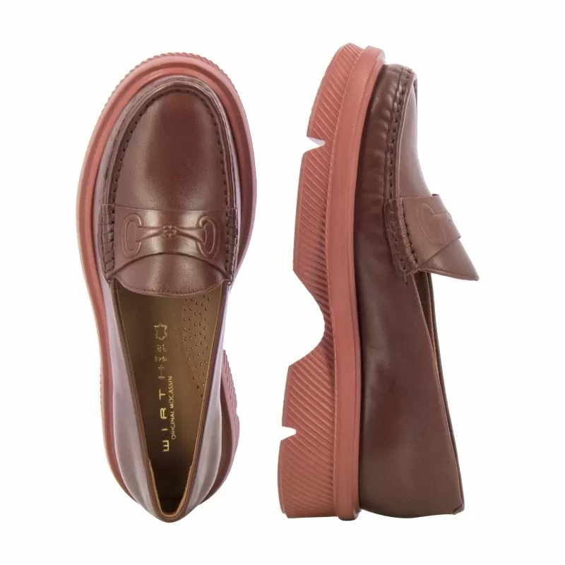 Дамски Лоуфър WIRTH - 81024 MONTINI WALNUT ESCOVADO 1