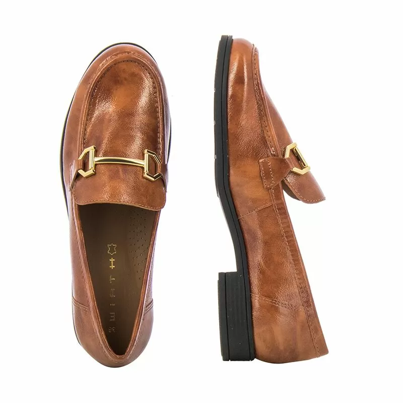 Дамски Лоуфър WIRTH - 81508 PALESTRO NAPPALACK COGNAC