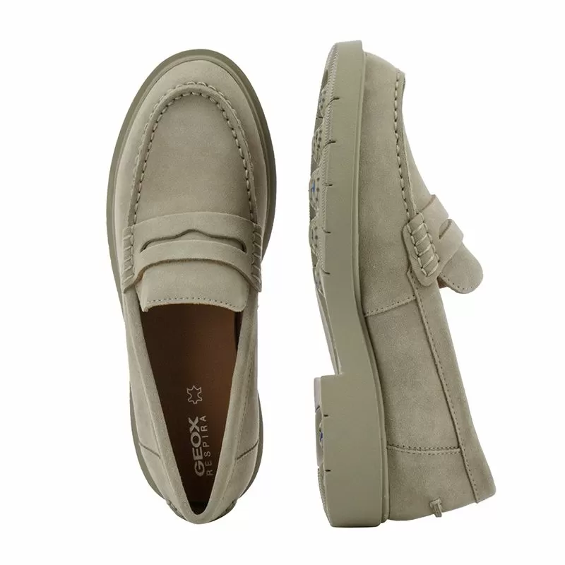 Дамски Мокасини GEOX - D25QRA D SPHERICA EC1 SAND