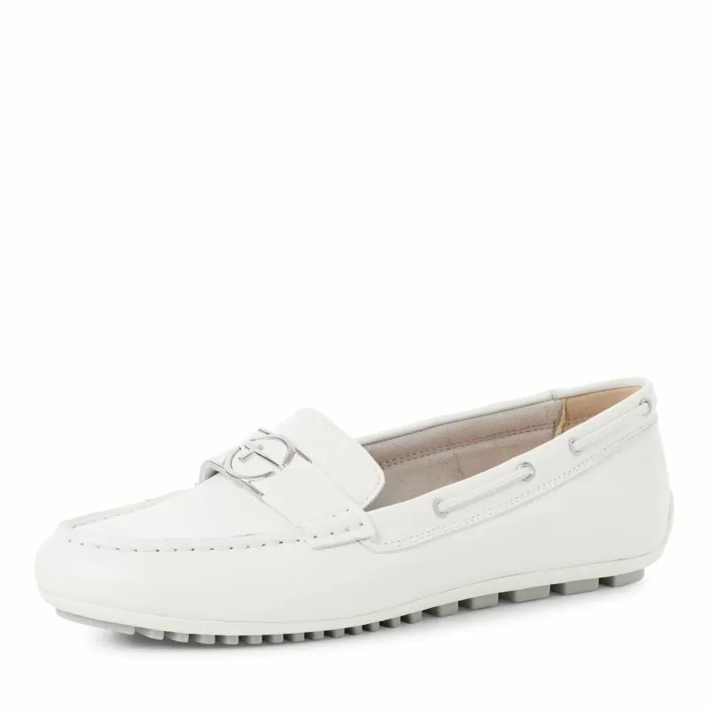 Дамски Мокасини TAMARIS - 1-24630-44-117 WHITE LEATHER