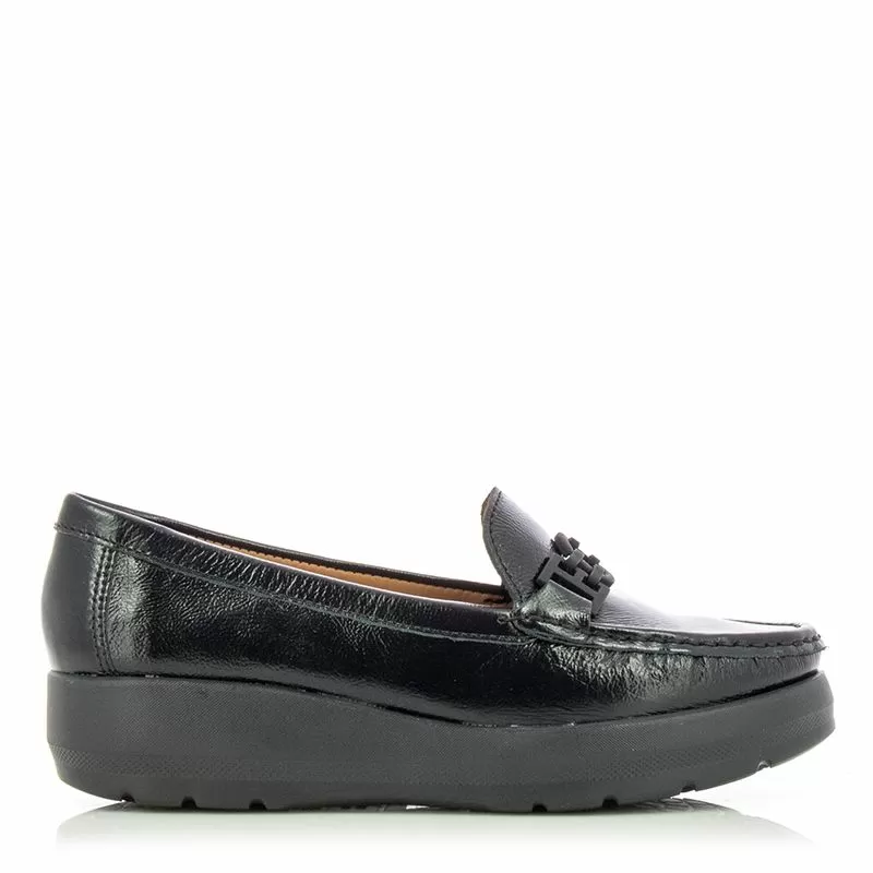 Дамски мокасини WIRTH - 50681 LOCANDA NAPPALACK BLACK