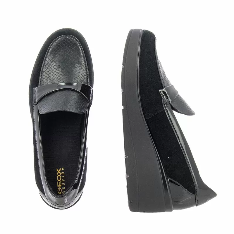 Дамски Обувки На Платформа GEOX - D46RAB D ILDE BLACK