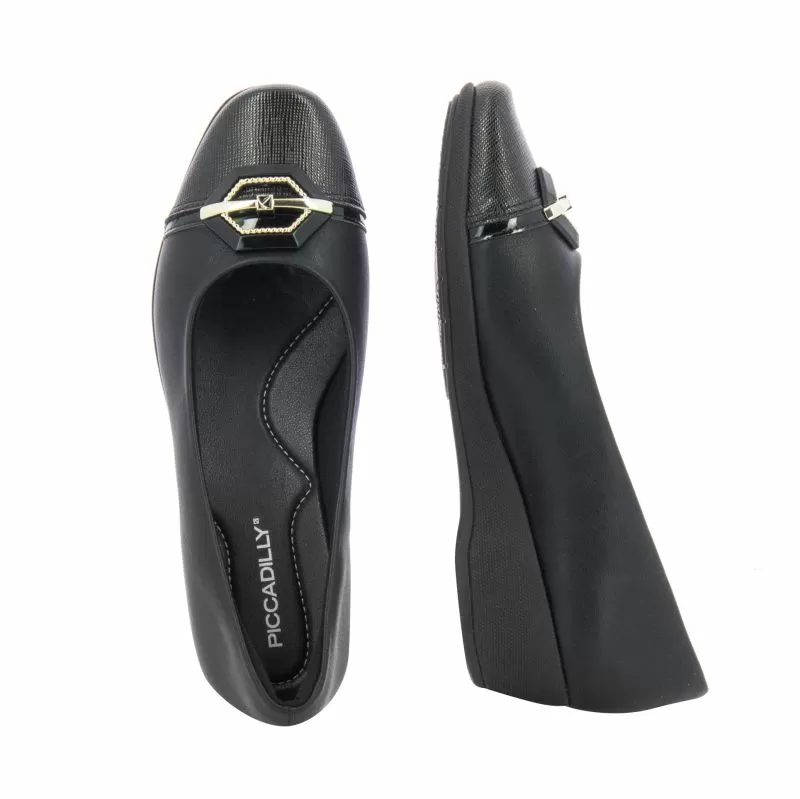 Дамски Обувки На Платформа PICCADILLY - 143205 PRETO/PRETO/PRETO - Image 5