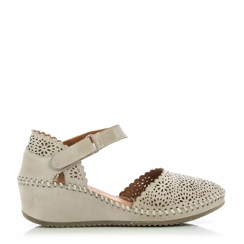 Дамски Обувки На Платформа VERONELA - 128.027 R108 OFF WHITE