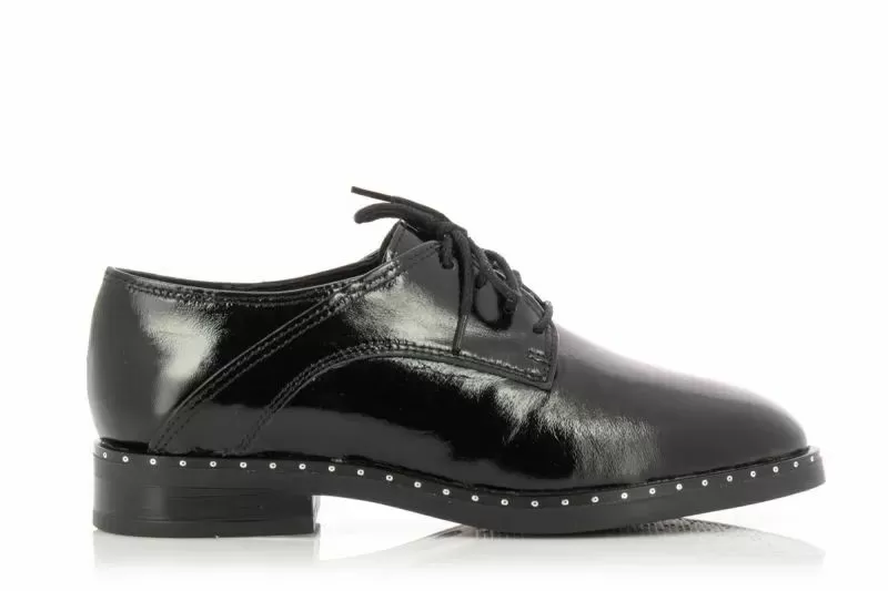 Дамски обувки с връзки VERONELLA - 2211582-1-neroaw18