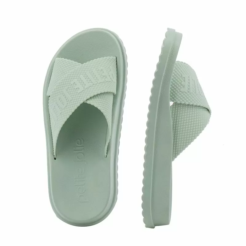 Дамски Плажни Чехли PETITE JOLIE - PJ6812II SMASH SOFT GREEN