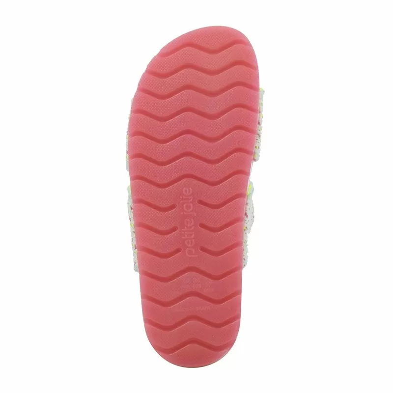 Дамски Плажни Чехли PETITE JOLIE - PJ7315 KNIT FLAT OFF WHITE