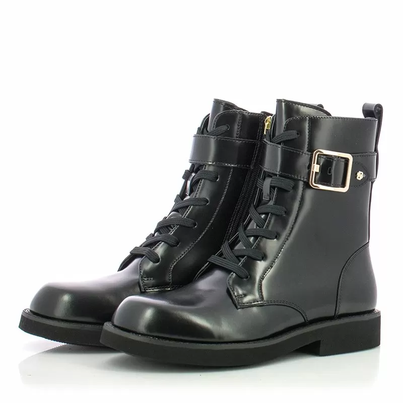 Дамски Равни Боти BOSS - 50552772 ELERI LUBOOTIE BOBK BLACK - Image 5