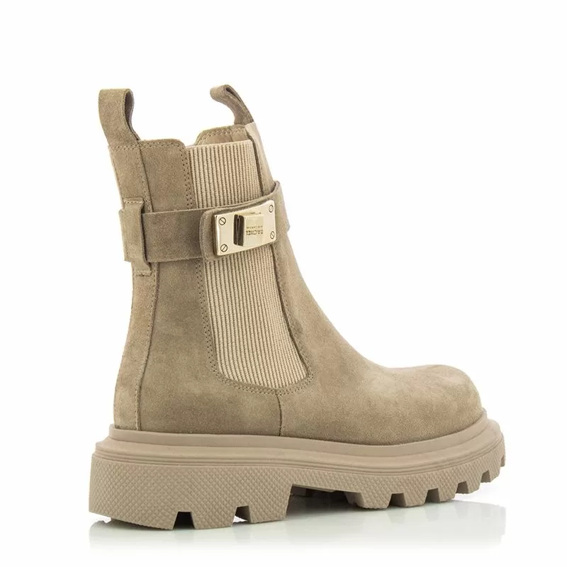 Дамски Равни Боти CARLO FABIANI - 252-38802 TAUPE - Image 5