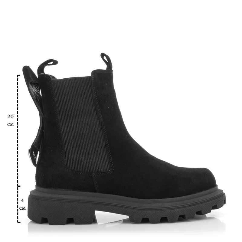 Дамски Равни Боти CARLO FABIANI - 252-38813 BLACK - Image 6