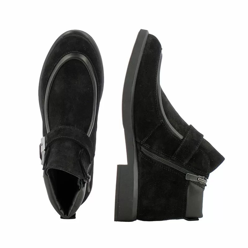 Дамски Равни Боти CARLO FABIANI - 26103464 BLACK - Image 5