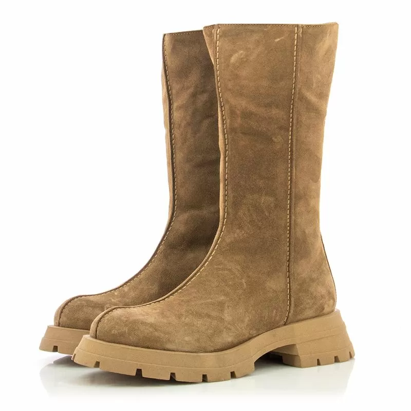 Дамски Равни Боти CARLO FABIANI - 362-1139-3 CAMEL - Image 5