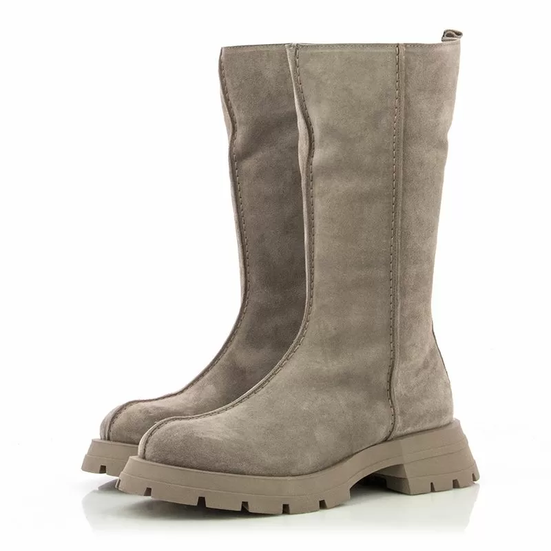 Дамски Равни Боти CARLO FABIANI - 362-1139-3 TAUPE - Image 5