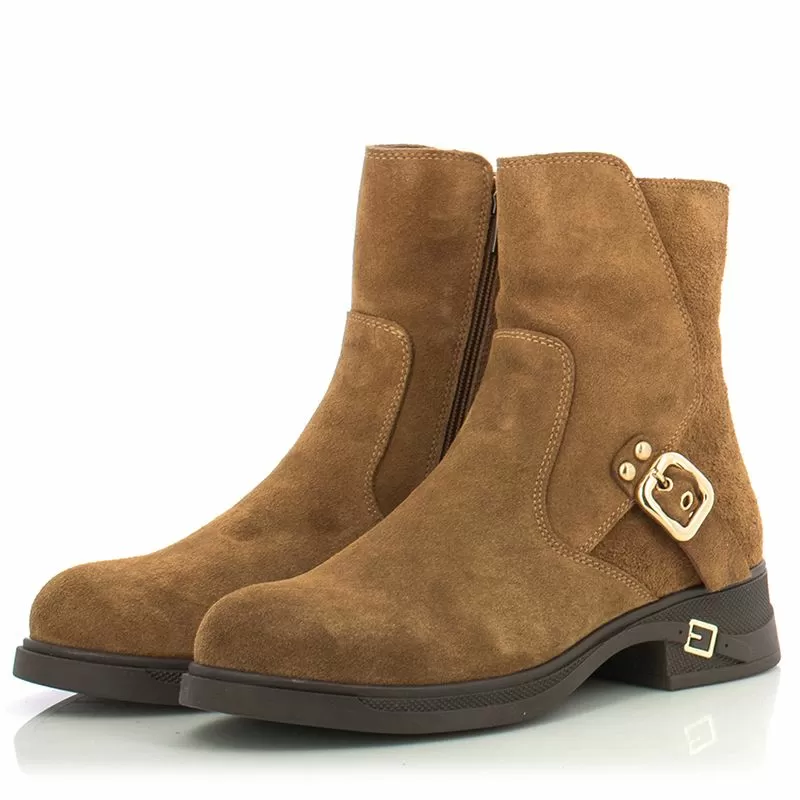 Дамски Равни Боти CARLO FABIANI - 393-9012 TABACCO - Image 5